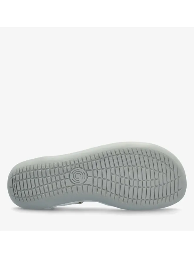Leder-Barfußschuhe "Amber 2.0" in Silber>Groundies Discount