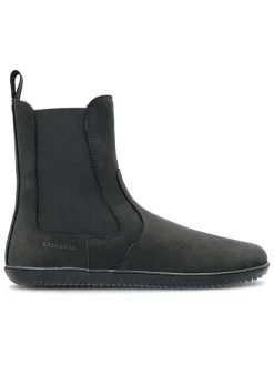 Leder-Barfußschuhe "Camden" in Anthrazit>Groundies Clearance