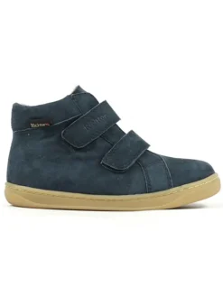 Richter Shoes Lauflernschuhe^Leder-Barfußschuhe "Dash" in Dunkelblau
