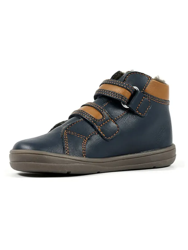 Leder-Barfußschuhe "Dash" in Dunkelblau>Richter Shoes Sale