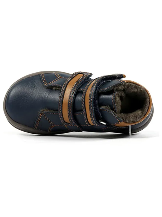 Leder-Barfußschuhe "Dash" in Dunkelblau>Richter Shoes Sale