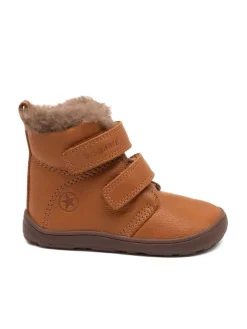 bisgaard Stiefel & Boots·Boots^Leder-Barfußschuhe "Emil" in Hellbraun