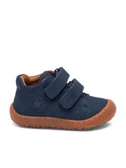 bisgaard Lauflernschuhe^Leder-Barfußschuhe "Hale" in Dunkelblau