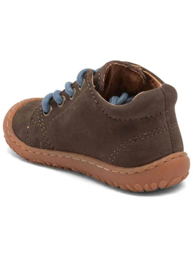 bisgaard Lauflernschuhe^Leder-Barfußschuhe "Hale" in Braun
