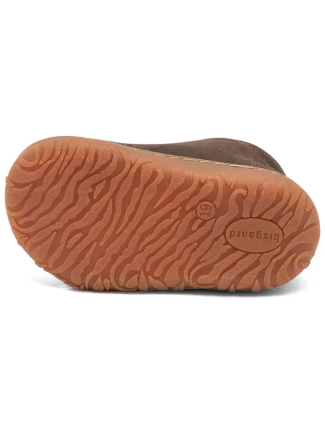 bisgaard Lauflernschuhe^Leder-Barfußschuhe "Hale" in Braun