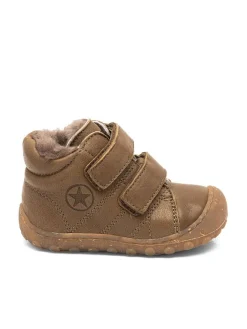 bisgaard Lauflernschuhe^Leder-Barfußschuhe "Hale" in Khaki