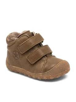 bisgaard Lauflernschuhe^Leder-Barfußschuhe "Hale" in Khaki