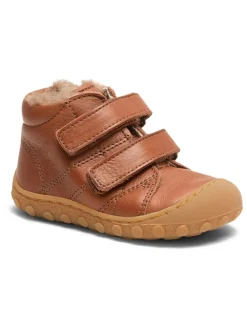 bisgaard Lauflernschuhe^Leder-Barfußschuhe "Hale" in Hellbraun