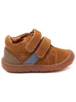 bisgaard Lauflernschuhe^Leder-Barfußschuhe "Hale" in Hellbraun