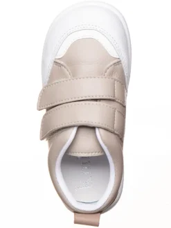 Leder-Barfußschuhe in Beige><noscript><img width=