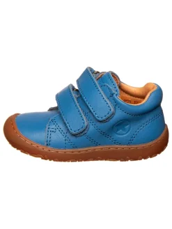 bisgaard Lauflernschuhe^Leder-Barfußschuhe in Blau