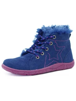 lamino Sneakers·Sneakers High^Leder-Barfußschuhe in Blau