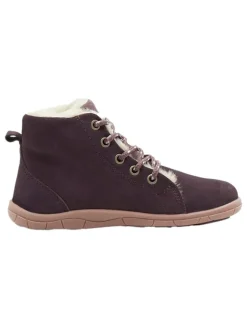 Leder-Barfußschuhe in Bordeaux><noscript><img width=