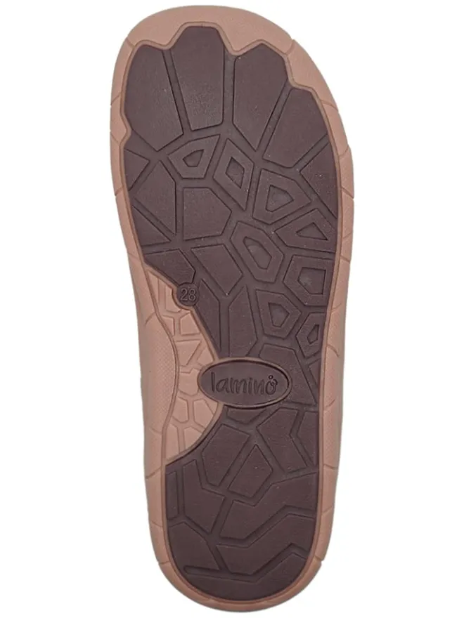 Leder-Barfußschuhe in Bordeaux>lamino Outlet