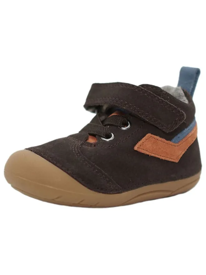 lamino Sneakers^Leder-Barfußschuhe in Braun