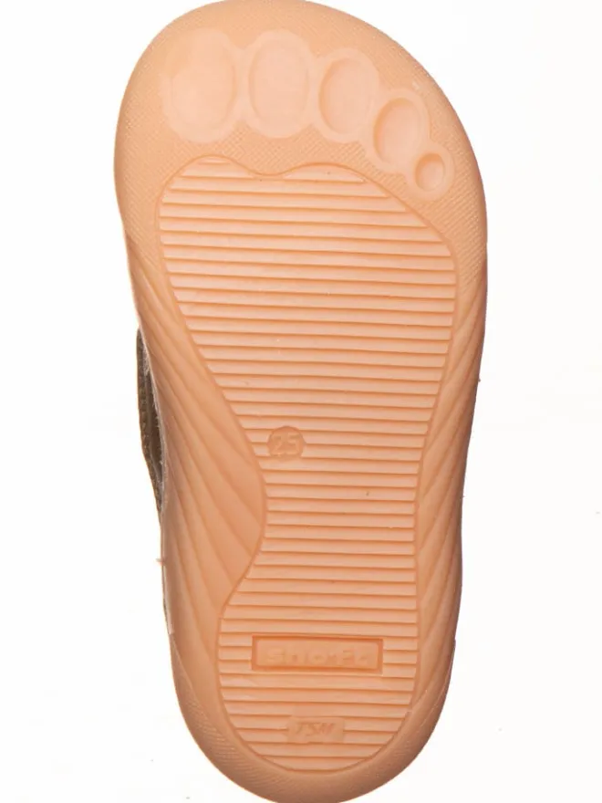 Leder-Barfußschuhe in Braun>kmins