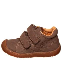 bisgaard Lauflernschuhe^Leder-Barfußschuhe in Braun