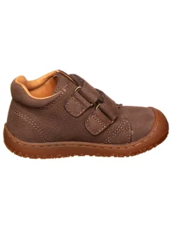 bisgaard Lauflernschuhe^Leder-Barfußschuhe in Braun