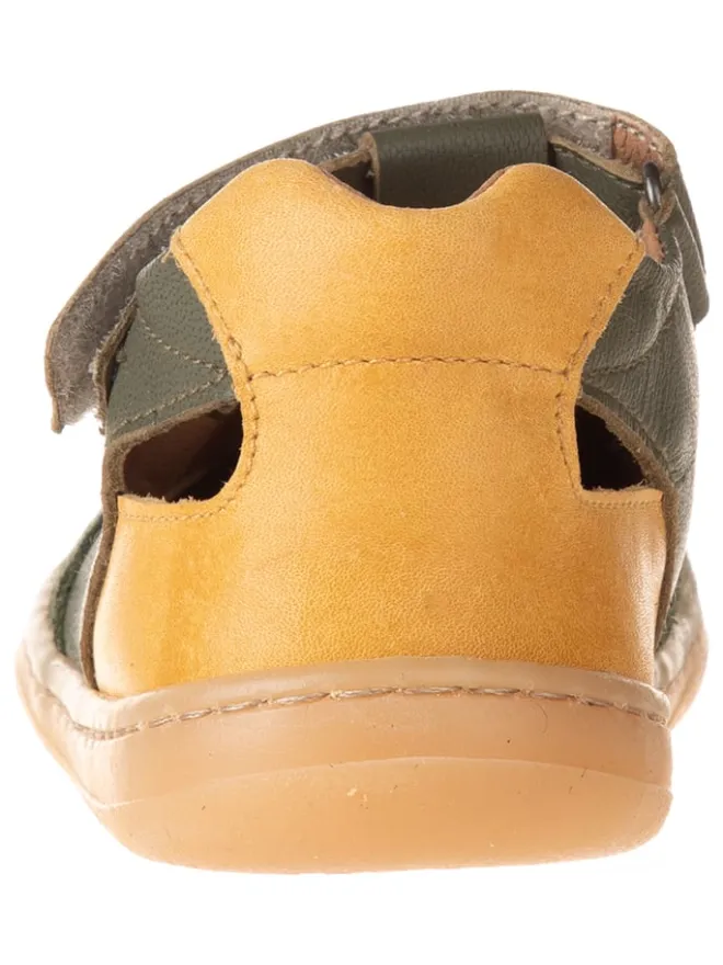 Leder-Barfußschuhe in Braun>kmins Discount