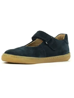 Leder-Barfußschuhe in Dunkelblau><noscript><img width=