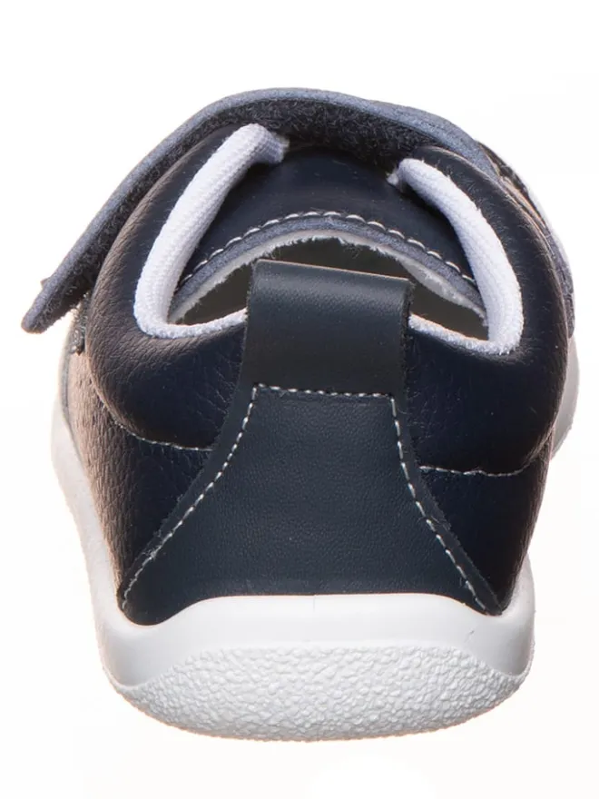 kmins Sneakers^Leder-Barfußschuhe in Dunkelblau