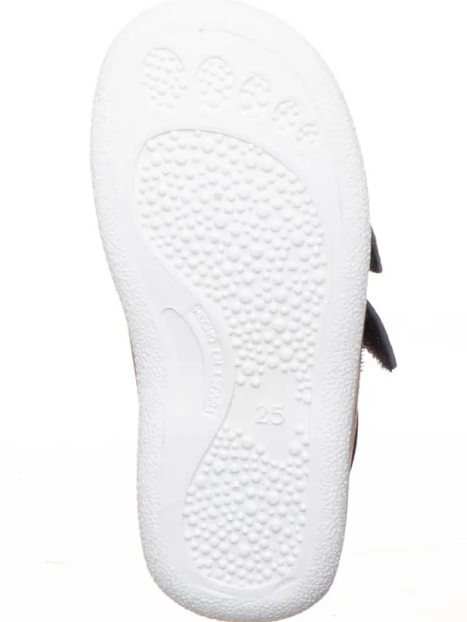 kmins Sneakers^Leder-Barfußschuhe in Dunkelblau