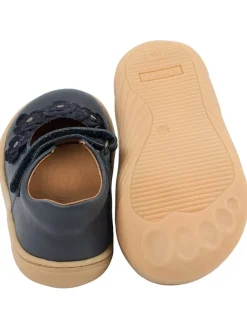 Leder-Barfußschuhe in Dunkelblau><noscript><img width=