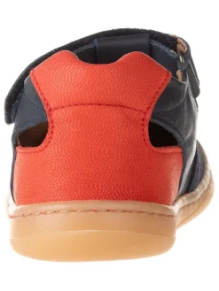 Leder-Barfußschuhe in Dunkelblau><noscript><img width=