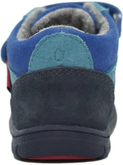 Leder-Barfußschuhe in Dunkelblau><noscript><img width=