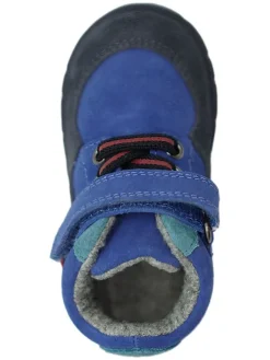Leder-Barfußschuhe in Dunkelblau><noscript><img width=