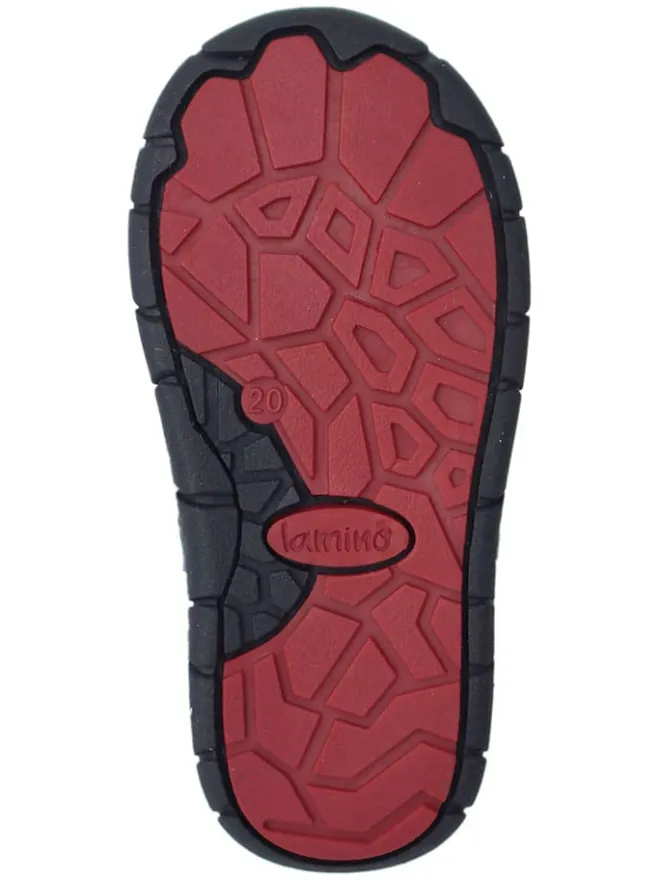 Leder-Barfußschuhe in Dunkelblau>lamino Discount