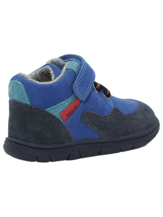 Leder-Barfußschuhe in Dunkelblau>lamino Discount