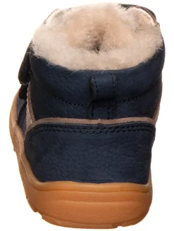 Leder-Barfußschuhe in Dunkelblau><noscript><img width=