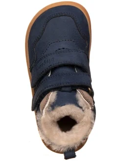 Leder-Barfußschuhe in Dunkelblau><noscript><img width=