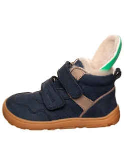 Leder-Barfußschuhe in Dunkelblau><noscript><img width=