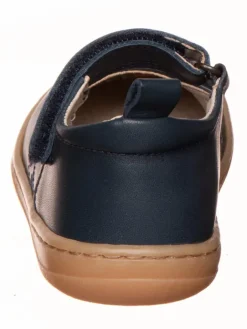 kmins Ballerinas^Leder-Barfußschuhe in Dunkelblau