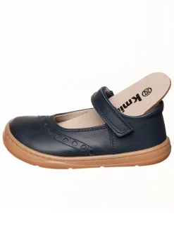 kmins Ballerinas^Leder-Barfußschuhe in Dunkelblau