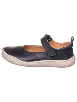 Leder-Barfußschuhe in Dunkelblau>POM POM Hot