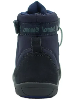 Leder-Barfußschuhe in Dunkelblau><noscript><img width=