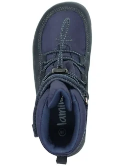 Leder-Barfußschuhe in Dunkelblau><noscript><img width=