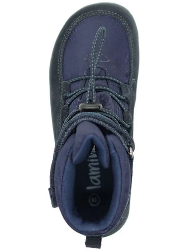 Leder-Barfußschuhe in Dunkelblau>lamino Clearance