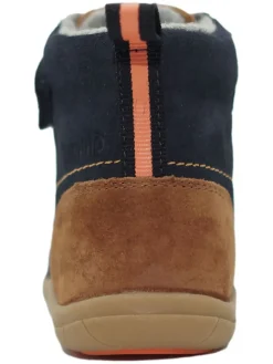 lamino Stiefel & Boots·Boots^Leder-Barfußschuhe in Dunkelblau