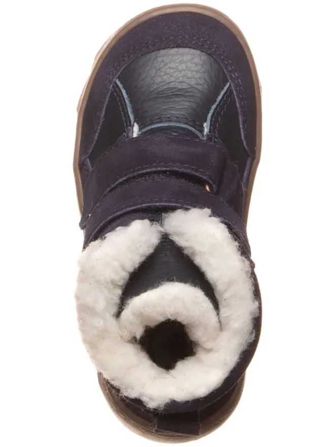 Leder-Barfußschuhe in Dunkelblau>El Naturalista New