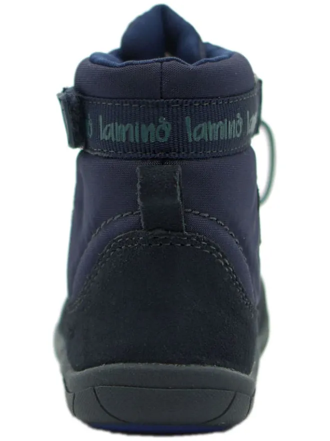 lamino Stiefel & Boots·Boots^Leder-Barfußschuhe in Dunkelblau