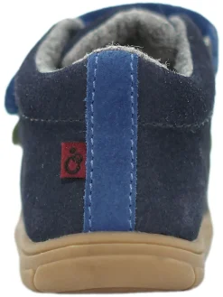 lamino Sneakers^Leder-Barfußschuhe in Dunkelblau