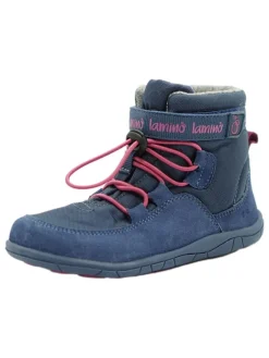 lamino Stiefel & Boots·Boots^Leder-Barfußschuhe in Dunkelblau
