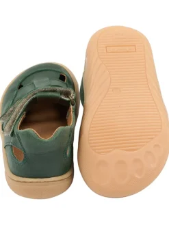 Leder-Barfußschuhe in Grün><noscript><img width=