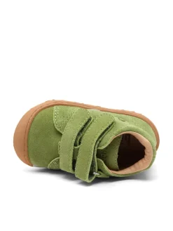 Leder-Barfußschuhe in Grün><noscript><img width=