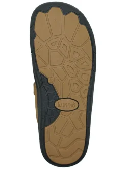 Leder-Barfußschuhe in Hellbraun><noscript><img width=