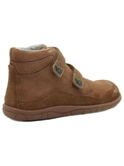 Leder-Barfußschuhe in Hellbraun><noscript><img width=